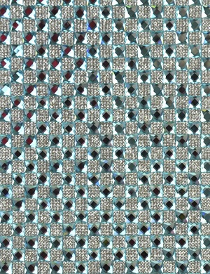 Glass and Rhinestone Sheet (15.75 inches wide x 9.5 inches long)